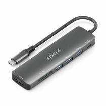 Hub USB Aisens ASUC-7P025-GR