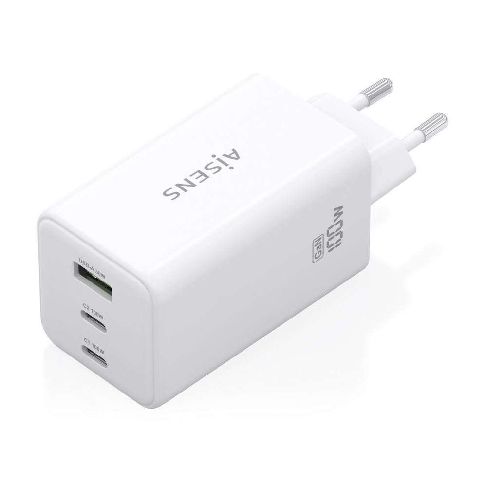 Cordless Charger Aisens ASCH-100W3P051-W White 100 W