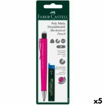 Druckbleistift Faber-Castell Grip  Matic Rosa 0,7 mm (5 Stück)