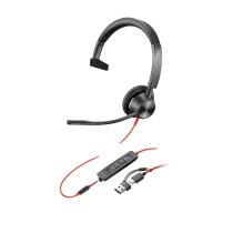 Casque Poly 8X218AA Noir