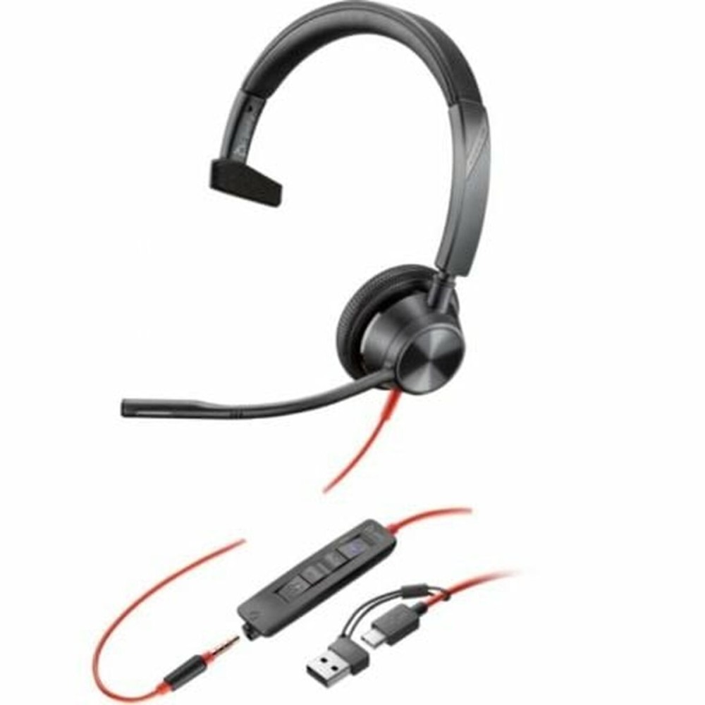 Casque Poly 8X218AA Noir