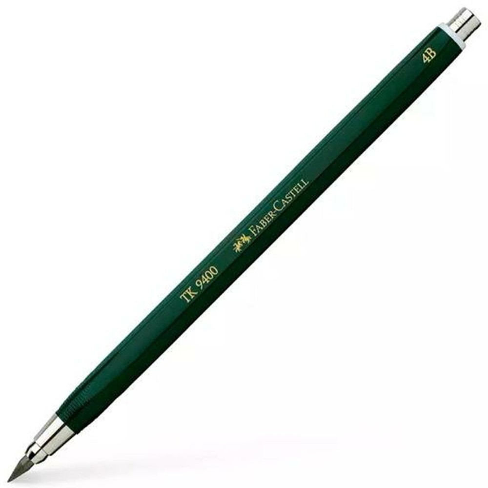 Pencil Lead Holder Faber-Castell Tk 9400 3 Green (5 Units)