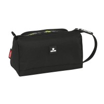 Trousse Scolaire avec Accessoires Kelme Jungle Noir Gris Citron 20 x 11 x 8.5 cm (32 Pièces)