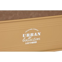 Set of Chests Home ESPRIT Polyurethane Metal Urban 69,5 X 36,5 X 38,5 cm (3 Units)