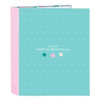 Ring binder Vicky Martín Berrocal Mint paradise Mint A4 (27 x 33 x 6 cm)