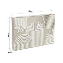 Decorative box Versa Paper MDF Wood