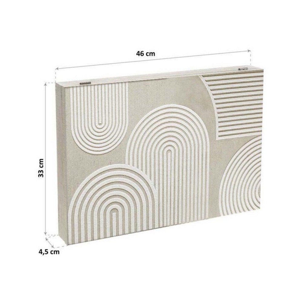 Decorative box Versa Paper MDF Wood