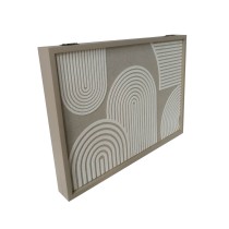 Decorative box Versa Paper MDF Wood