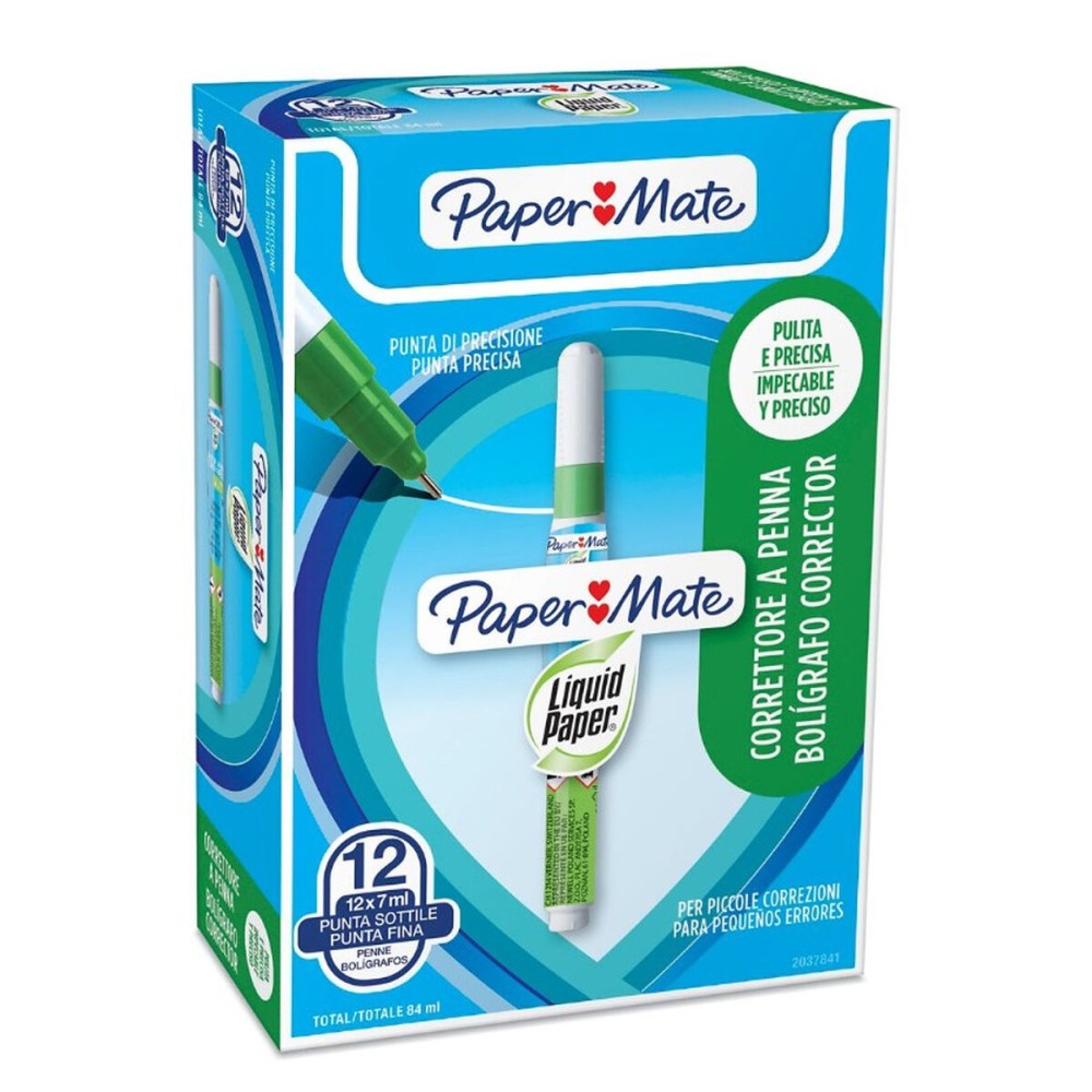 Crayon Correcteur Paper Mate NP10 7 ml 12 Unités