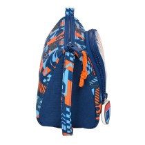 School Case Hot Wheels Speed club Orange Navy Blue 20 x 11 x 8.5 cm