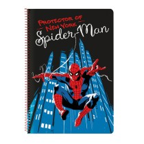 Carnet Spider-Man Hero Noir A4 80 Volets