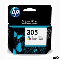Original Ink Cartridge HP Nº 305 Tricolour (60 Units)