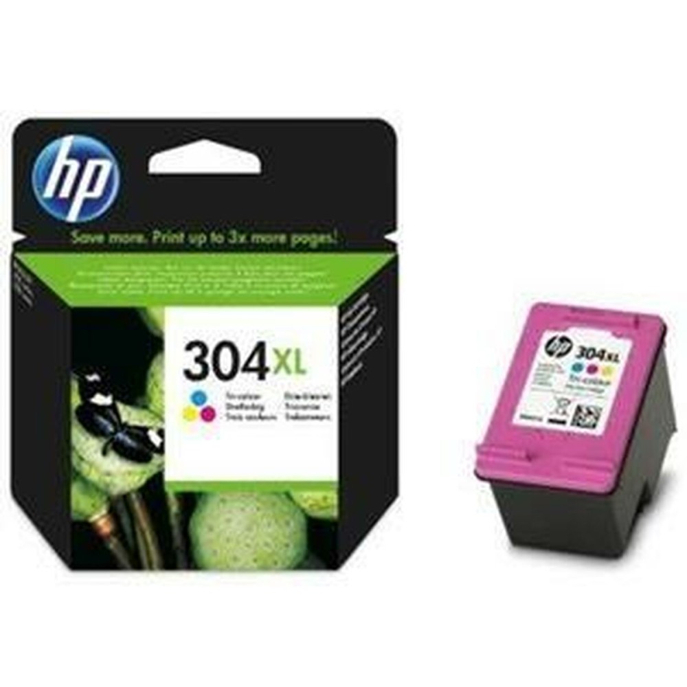 Original Ink Cartridge HP Nº304XL Tricolour (60 Units)