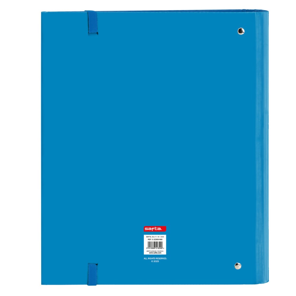 Ring binder Safta Azul Blue (27 x 32 x 3.5 cm)