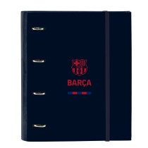 Ring binder F.C. Barcelona Navy Blue (27 x 32 x 3.5 cm)