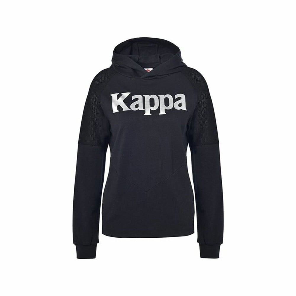 Damen Sweater mit Kapuze Kappa Yutsuko Schwarz