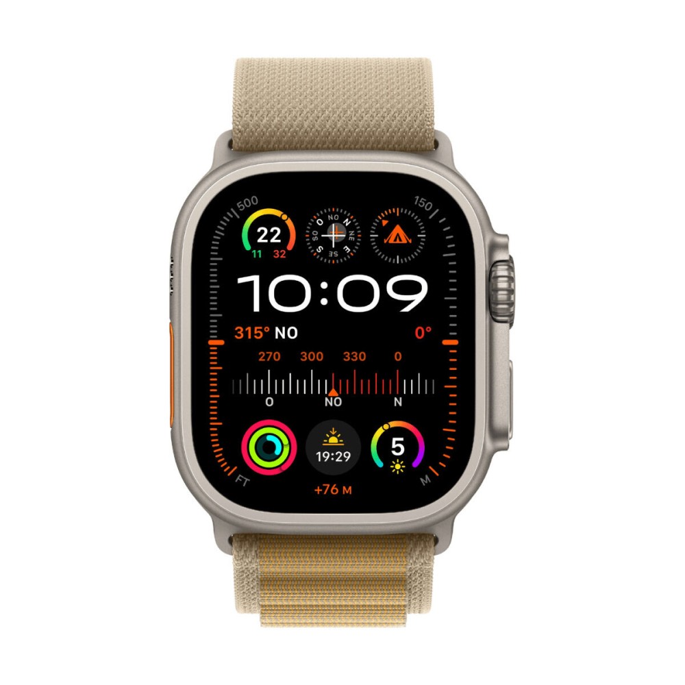 Montre intelligente Apple Titane 49 mm