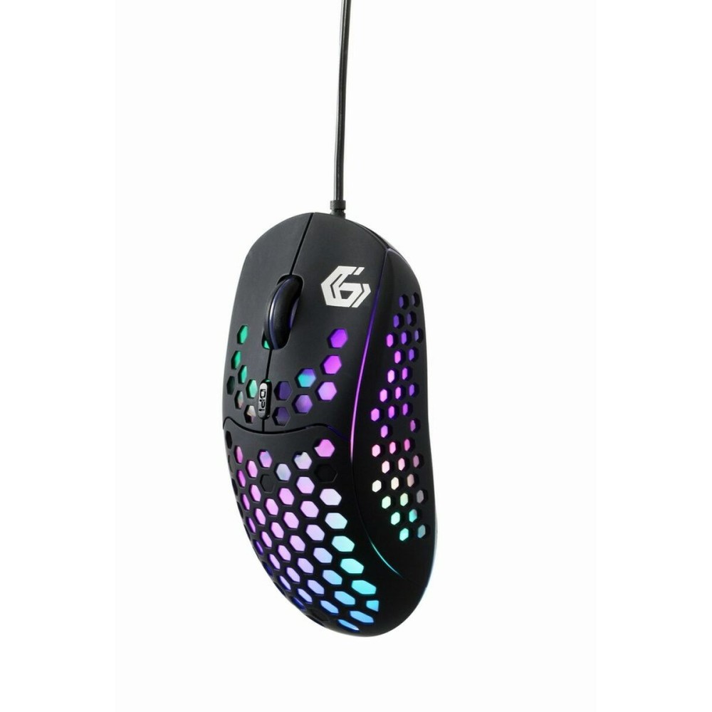 Mouse GEMBIRD MUSG-RAGNAR-RX400 Schwarz Bunt 10000 dpi