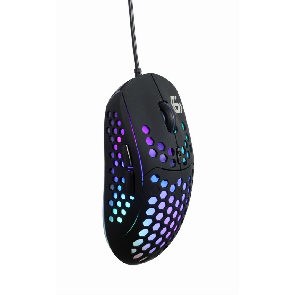 Mouse GEMBIRD MUSG-RAGNAR-RX400 Schwarz Bunt 10000 dpi