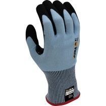 Arbeitshandschuhe JUBA K-Rock Blau Schwarz Blau/Schwarz Nitril Taktil