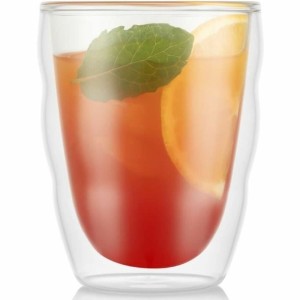 Set de Verres Bodum 250 ml Transparent Verre Borosilicaté Lisse 2 Pièces (2 Unités)