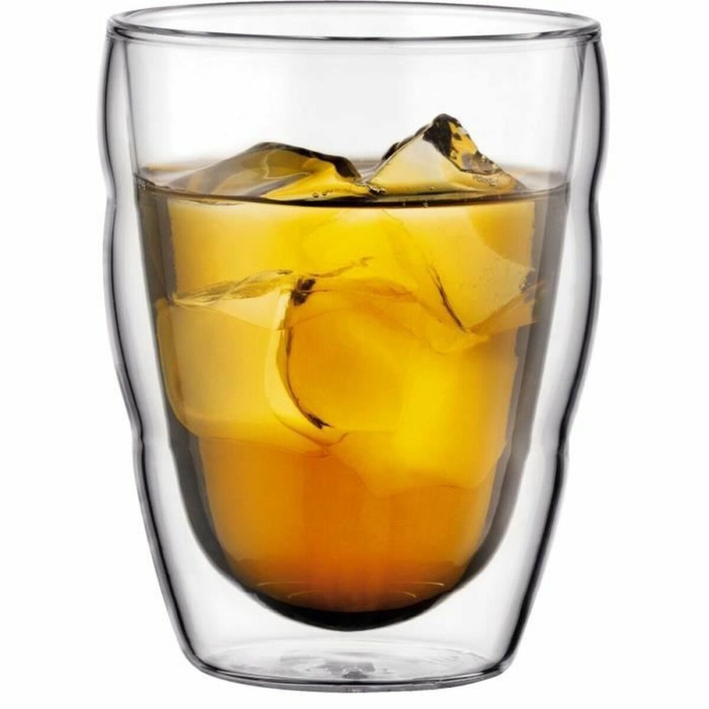 Gläserset Bodum 250 ml Durchsichtig Borosilikatglas weich 2 Stücke (2 Stück)
