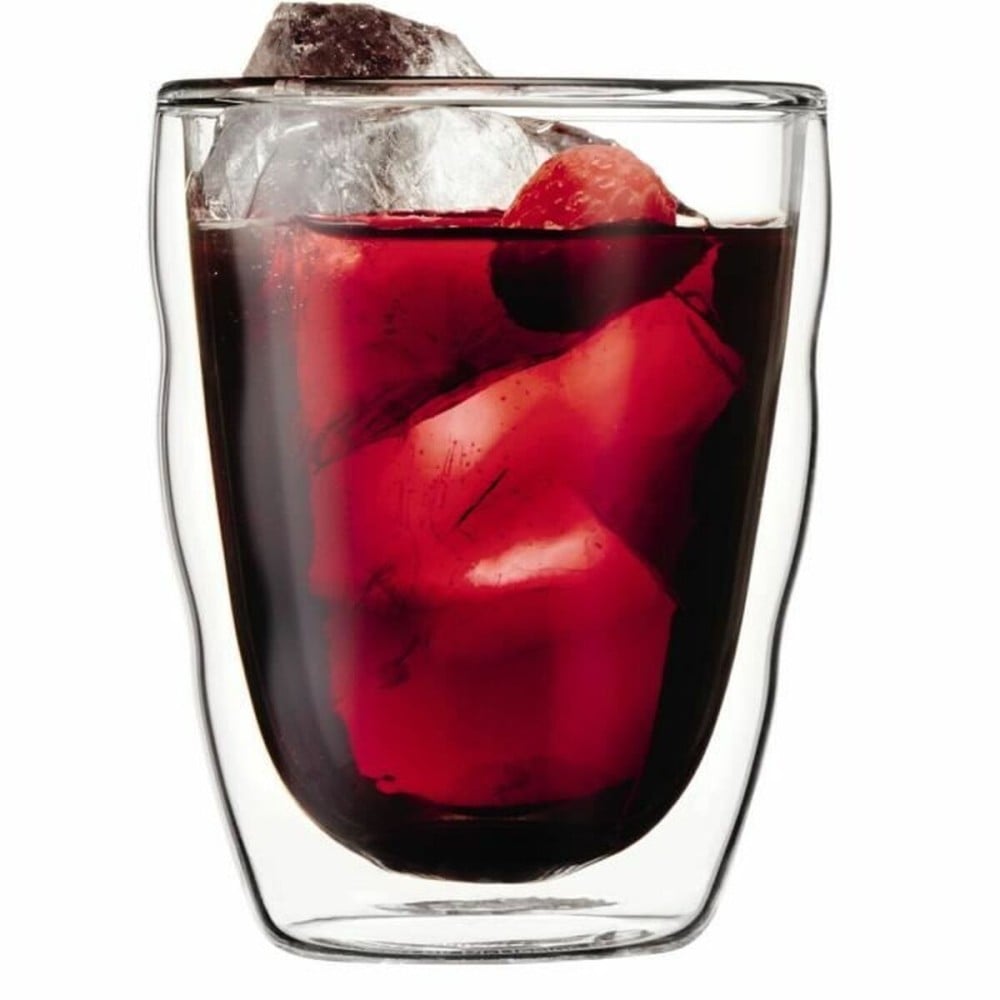 Gläserset Bodum 350 ml Durchsichtig Borosilikatglas weich 2 Stücke (2 Stück)