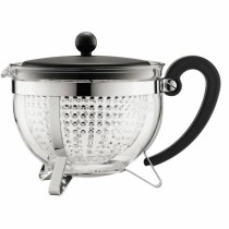 Théière Bodum Noir 1,3 ml verre Plastique