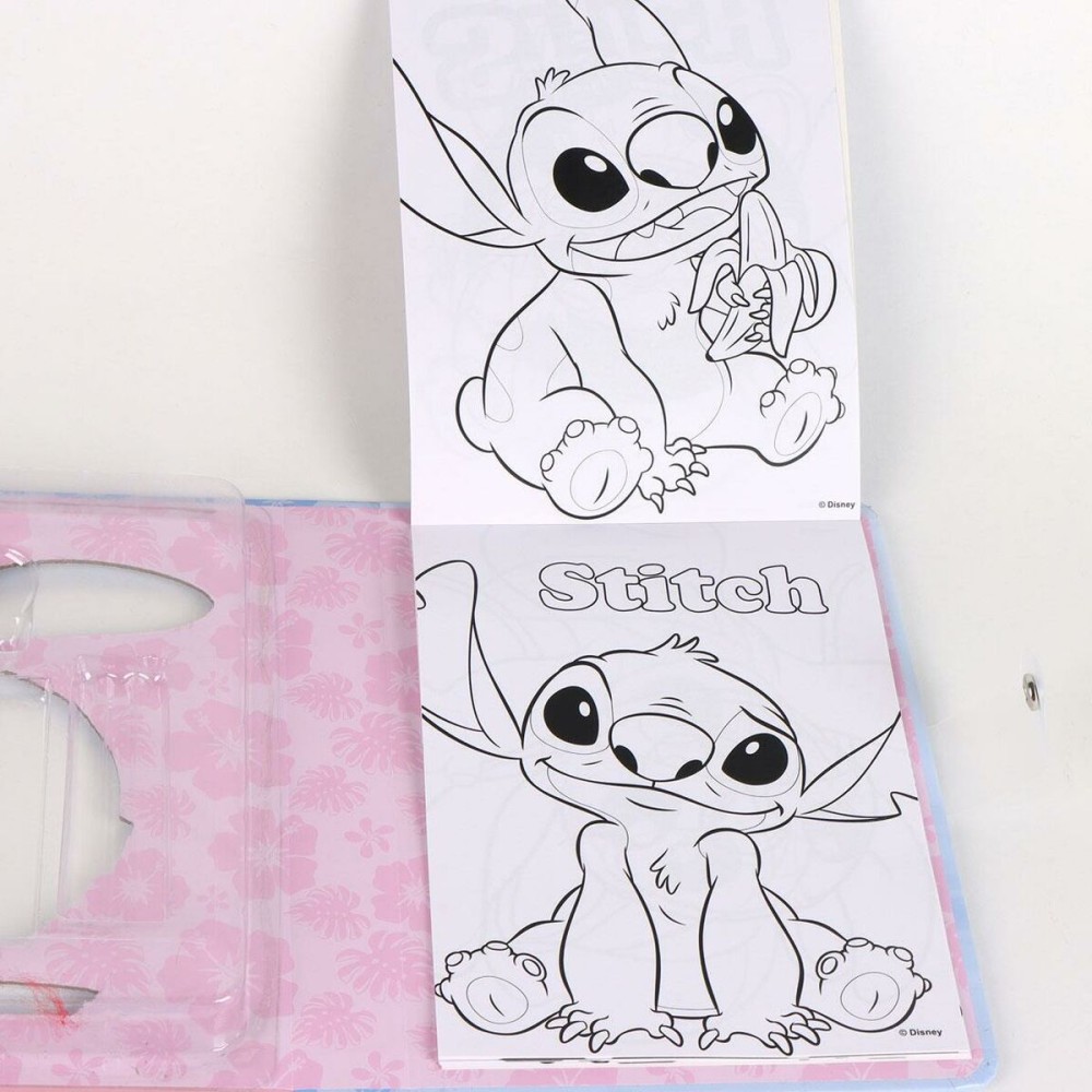 Ensemble de Papeterie Stitch 8 Pièces