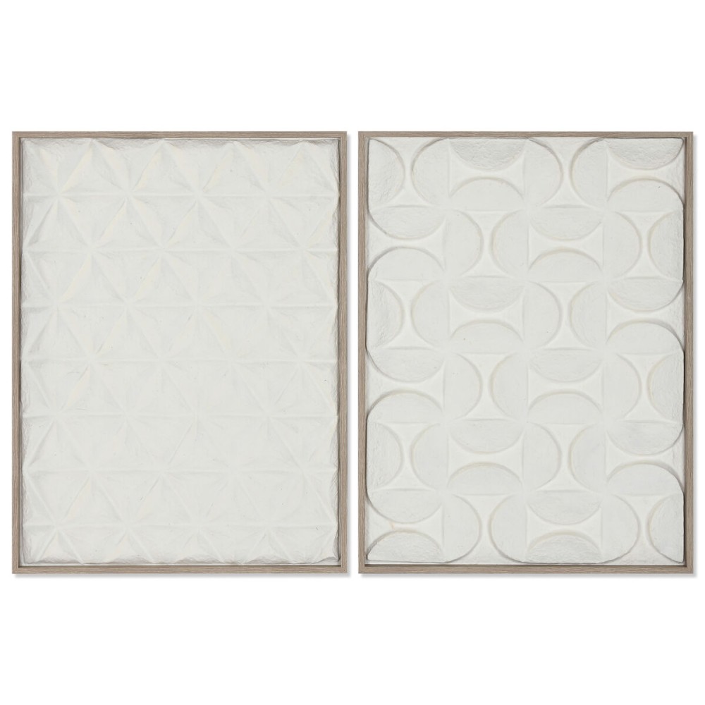 Cadre 3D Home ESPRIT Papier polystyrène 60 x 3 x 80 cm