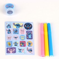 Ensemble de Papeterie Stitch 8 Pièces