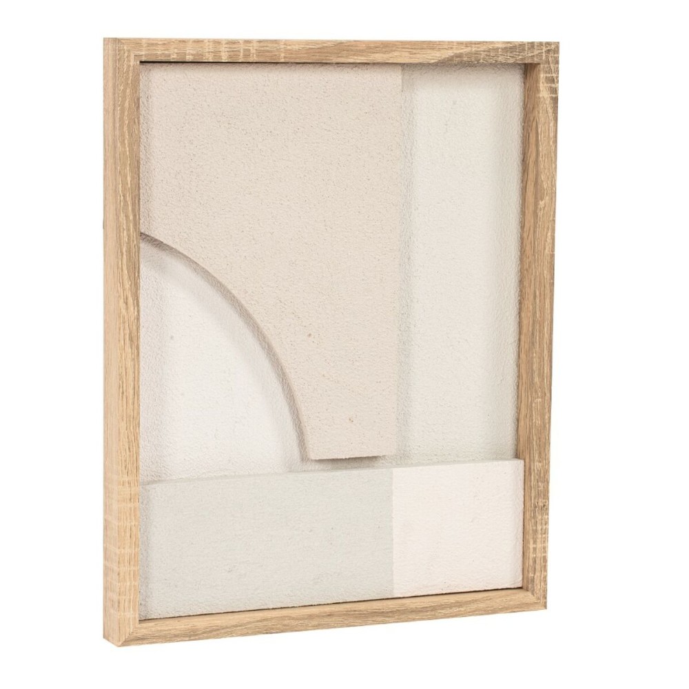 Tableau avec LED Home ESPRIT polystyrène Bois MDF 40 x 3,8 x 50 cm
