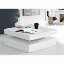 Table Basse Blanc 78 x 78 x 36 cm