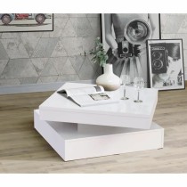 Centre Table White 78 x 78 x 36 cm