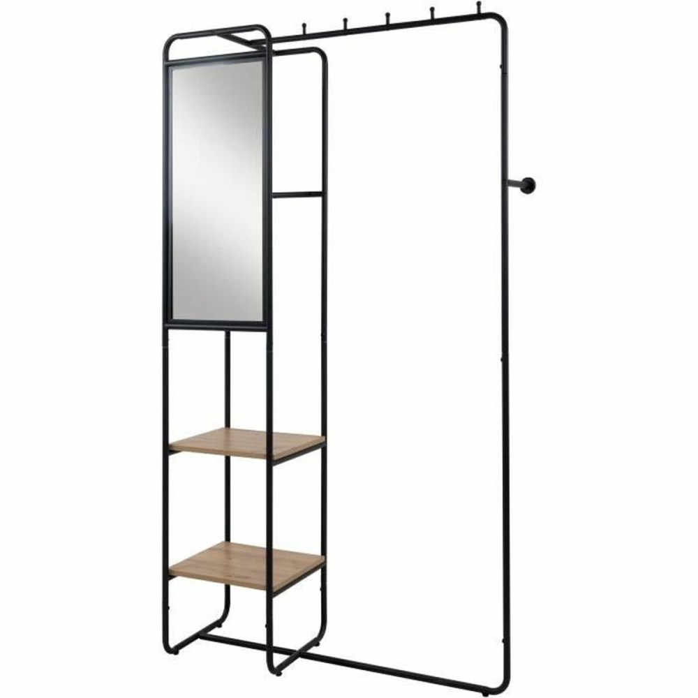 Eingangsbereich Schwarz 100 x 185 x 37 cm
