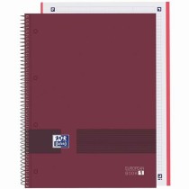 Cahier Oxford European Book Write&Erase Bordeaux A4 (5 Unités)