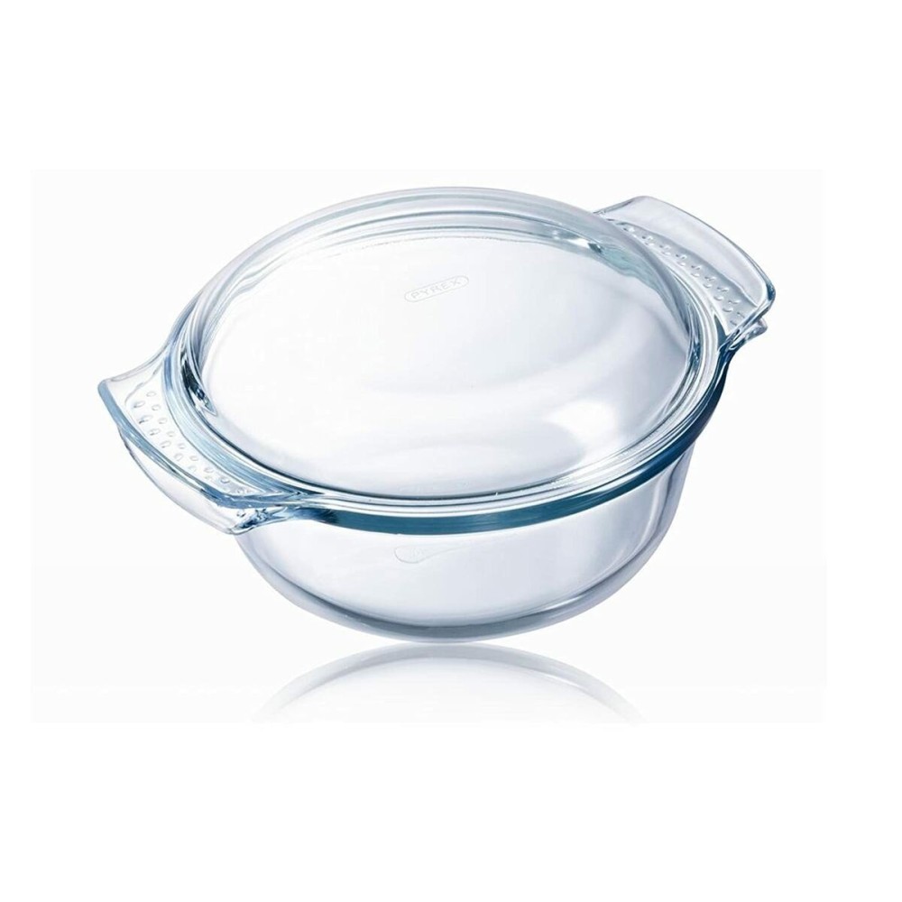 Casserole with glass lid Pyrex 118A000/5043 Transparent