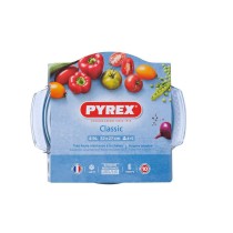 Casserole avec Couvercle en Verre Pyrex 118A000/5043 Transparent