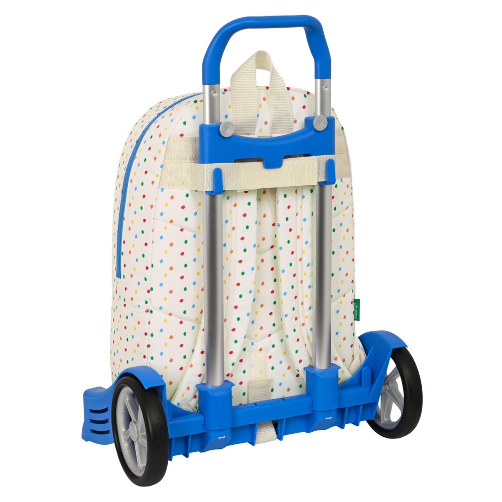 Cartable à roulettes Benetton Topitos (30 x 46 x 14 cm)