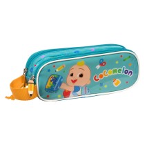 Double Carry-all CoComelon Back to class Light Blue (21 x 8 x 6 cm)