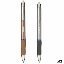 Pen Sharpie SGEL Metallic Blue Silver Copper 0,7 mm (12 Units)