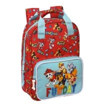 Kinderrucksack The Paw Patrol Funday Rot Hellblau (20 x 28 x 8 cm)