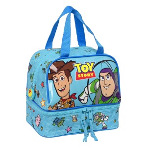 Sac à goûter Toy Story Ready to play Bleu clair 20 x 20 x 15 cm