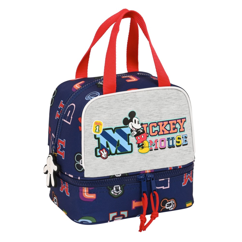 Sac à goûter Mickey Mouse Clubhouse Only one Blue marine 20 x 20 x 15 cm