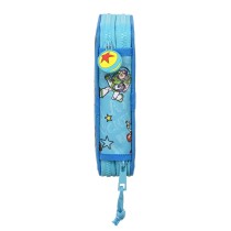 Trousse Scolaire avec Accessoires Toy Story Ready to play Bleu 12.5 x 19.5 x 4 cm (28 Pièces)