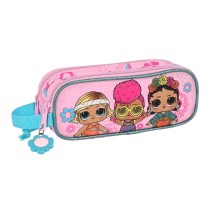 Trousse Fourre-Tout Double LOL Surprise! Glow girl Rose (21 x 8 x 6 cm)