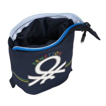 Trousse Gobelet Benetton Sixties Blue marine (8 x 19 x 6 cm)