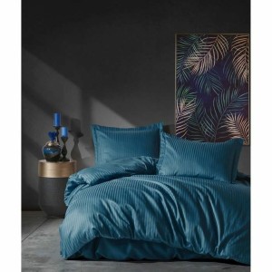 Bettbezug-Set Blau 220 x 240 cm
