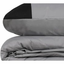 Parure de couette Gris 220 x 240 cm