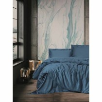 Bettbezug-Set Blau 220 x 240 cm